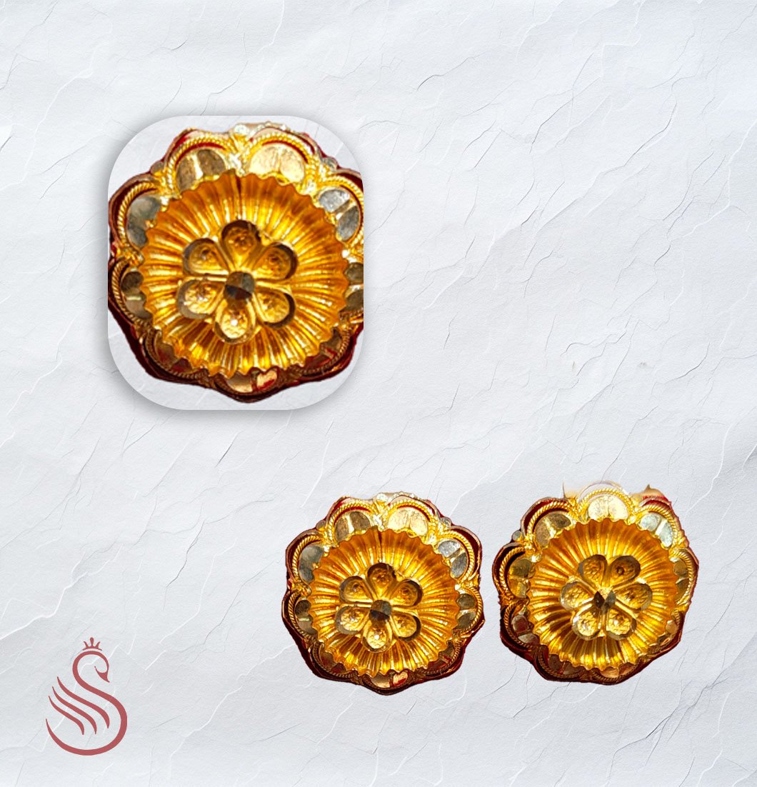 Gold Earrings Jhumkas - 4.120 Gm