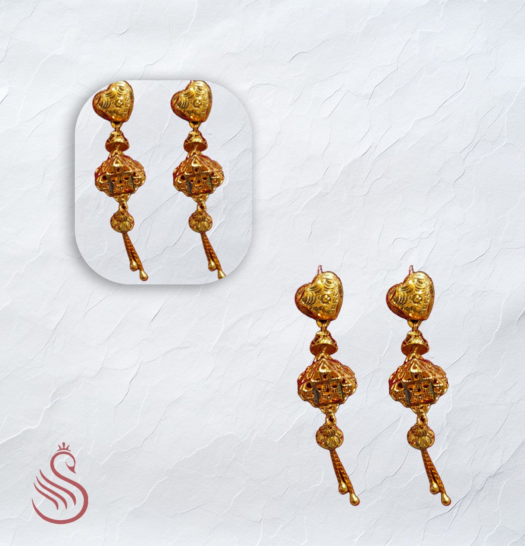 Gold Earrings Jhumkas - 5.810 Gm