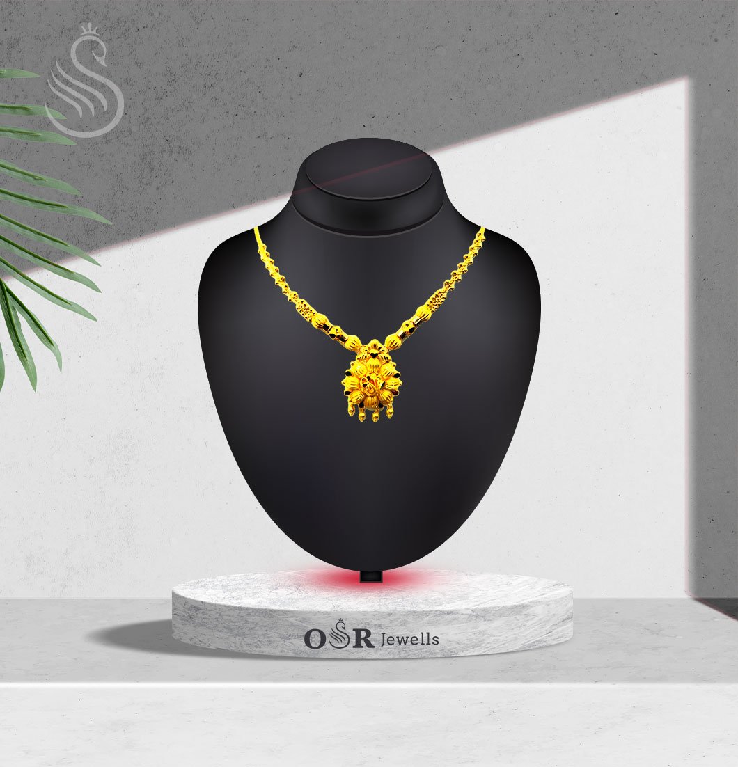 Gold Necklace - 10.580 Gm