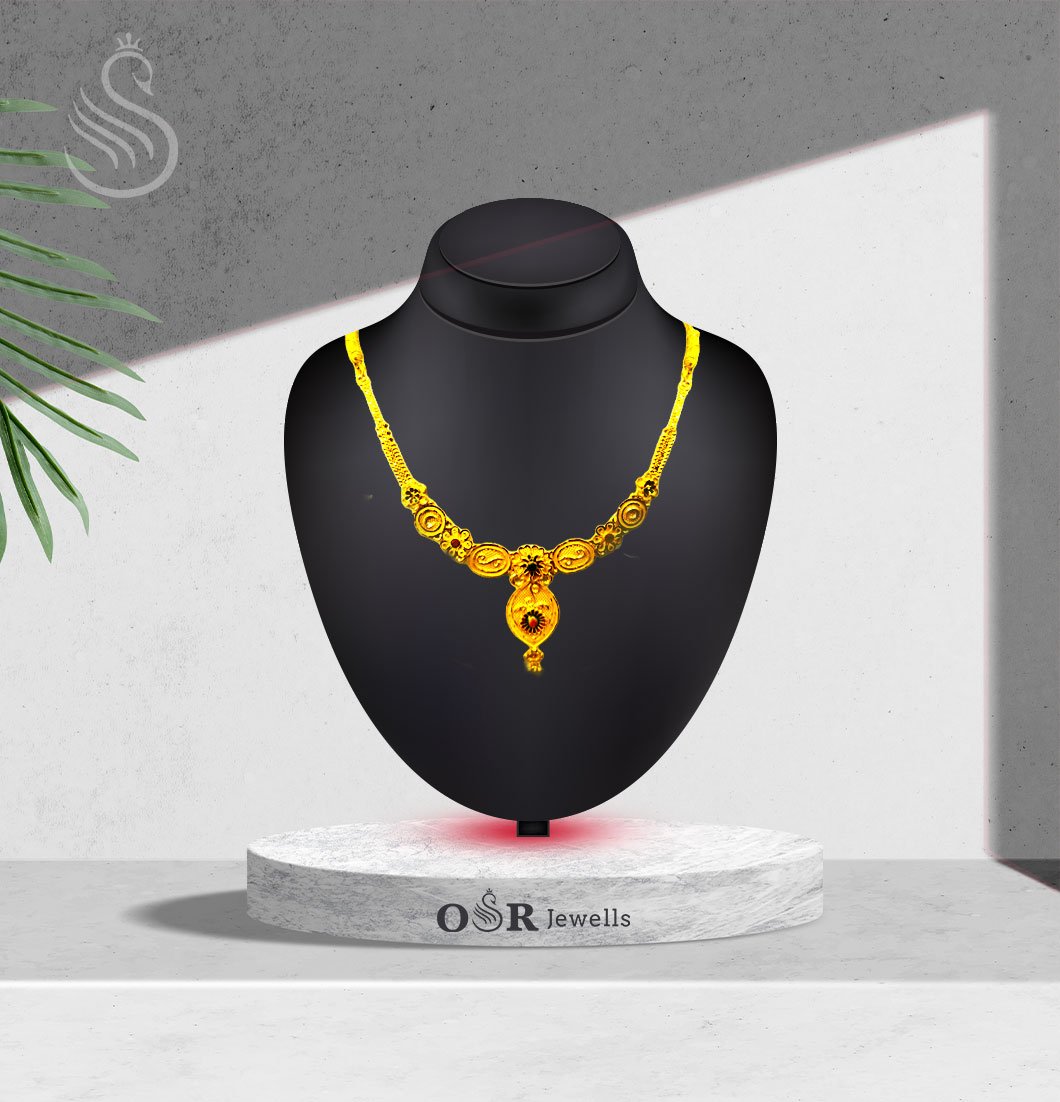 Gold Necklace - 17.370 Gm