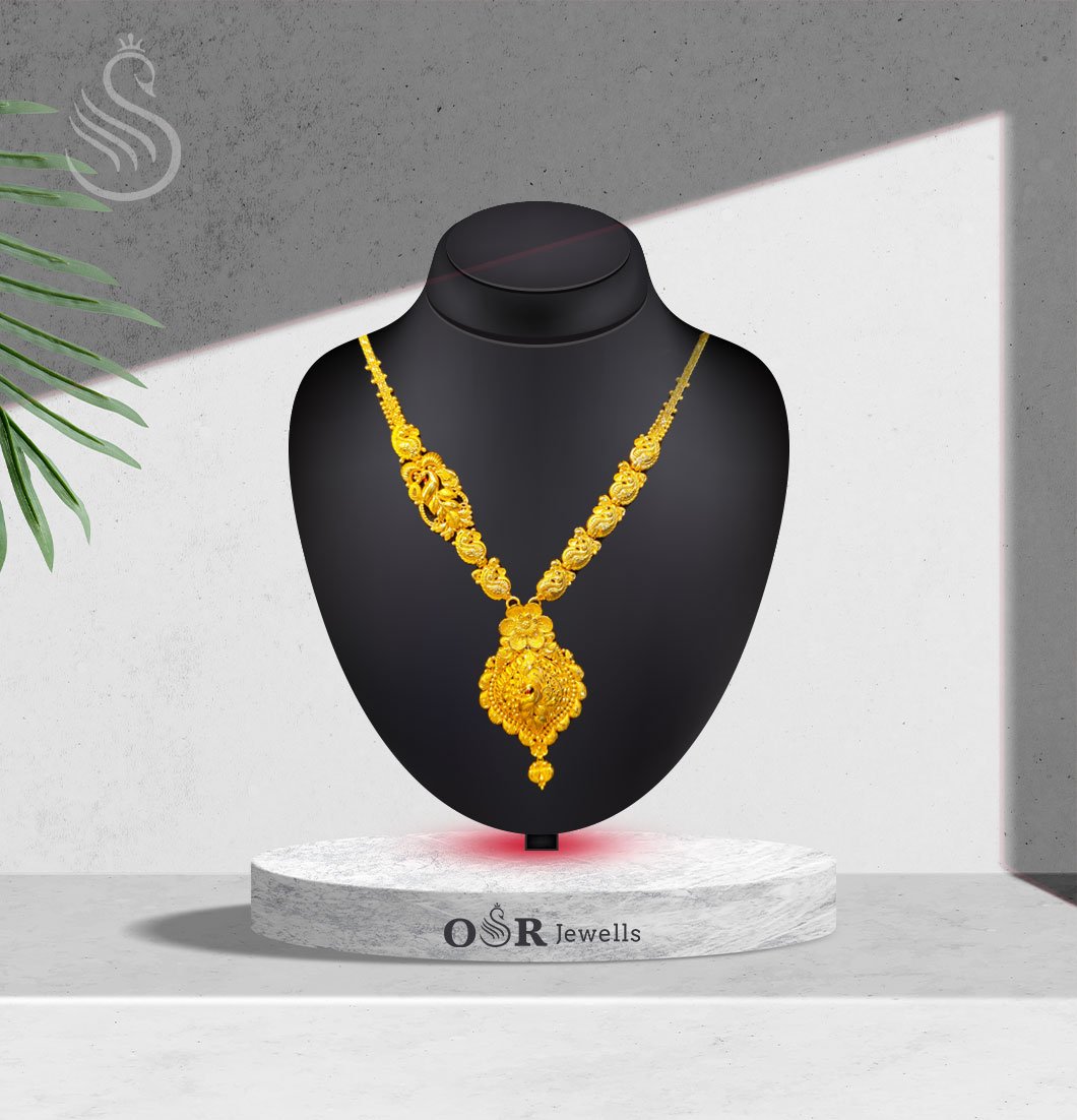 Gold Necklace - 21.740 Gm