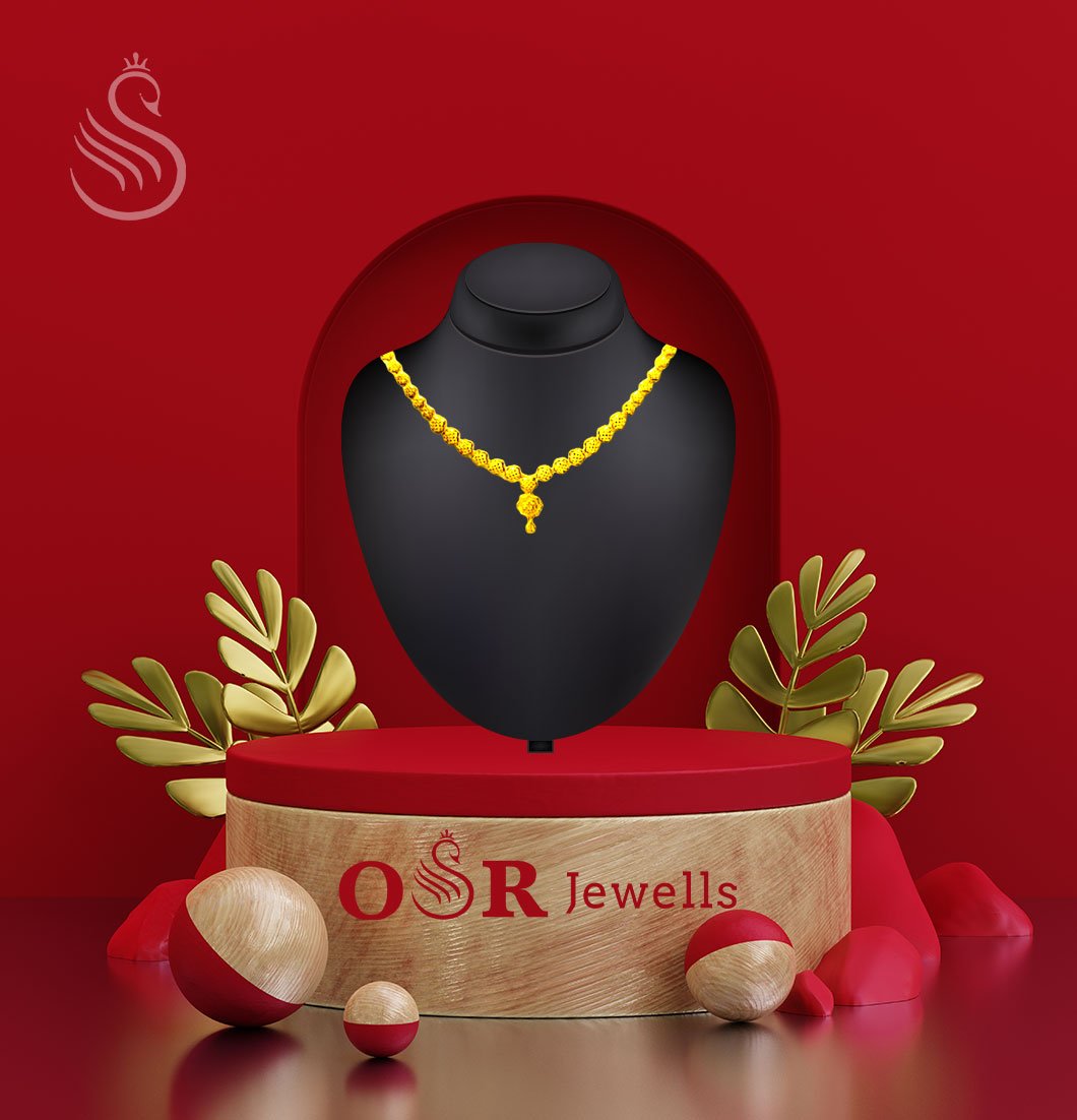 Gold Necklace - 9.710 Gm