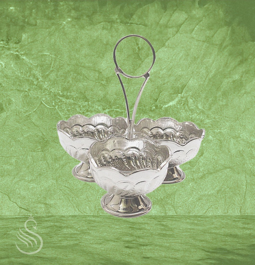 Silver 3 Kothu Kinnam - 57 Gm